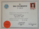 Prof. Dr. Ayşe Berna Anıl Çocuk Sağlığı ve Hastalıkları sertifikası