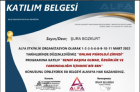 Psk. Şura Bozkurt Psikoloji sertifikası