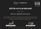 Psk. Betül Sinem Oğuzalp Psikoloji sertifikası