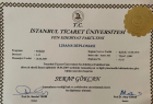 Psk. Serap Gökcan Psikoloji sertifikası