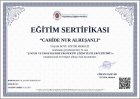 Psk. Cahide Nur Akyol Psikoloji sertifikası