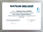 Klinik Psikolog  Mehmet Emin Kızgın Psikoloji sertifikası