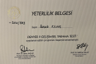 Uzm. Psk. Başak Kılınç Psikoloji sertifikası