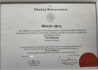 Op. Dr. Hüseyin Aksoy Genel Cerrahi sertifikası