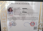 Psk. Derya Alageyik Psikoloji sertifikası