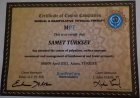 Fzt. Samet Türksev Fizyoterapi sertifikası