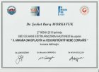 Doç. Dr. Şevket Barış Morkavuk Genel Cerrahi sertifikası
