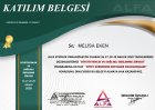 Uzm. Dyt. Melisa Eken Diyetisyen sertifikası