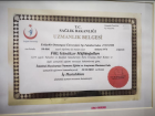 Uzm. Dr. Filiz Gündüzer Dahiliye - İç Hastalıkları sertifikası