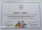 Fzt. Ceylan Yaman Fizyoterapi sertifikası
