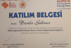 Klinik Psikolog  Damla Gülmez Psikoloji sertifikası