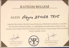 Klinik Psikolog Zeynep Tepe Klinik Psikolog sertifikası
