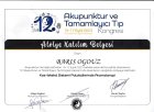 Dr. Barış Oğuz Geleneksel ve Tamamlayıcı Tıp sertifikası