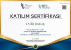 Psk. Fatih Dalgıç Psikoloji sertifikası