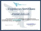 Uzm. Kl. Psk. Ayşenur Dalgıç Kanak Psikoloji sertifikası