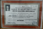 Dr. Dt. Hıdır Öztürk Diş Hekimi sertifikası