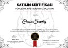 Psk. Cansu Sarıtaş Psikoloji sertifikası