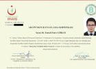 Op. Dr. İsmail Emre Gökce Genel Cerrahi sertifikası