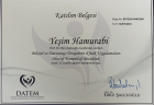 Uzm. Kl. Psk. Yeşim Hamurabi Psikoloji sertifikası