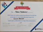 Uzm. Psk. Tuğçe Taşdelen Psikoloji sertifikası