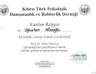 Uzman Dil ve Konuşma Terapisti Oğuzhan Köseoğlu Psikolojik Danışman sertifikası