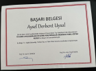 Prof. Dr. Aysel Uysal Kadın Hastalıkları ve Doğum sertifikası