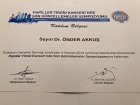 Op. Dr. Önder Akkuş Genel Cerrahi sertifikası