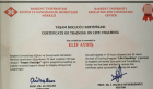 Dyt. Elif Aydiş Diyetisyen sertifikası