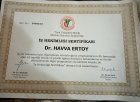 Dr. Havva Ertoy Fonksiyonel Tıp sertifikası