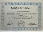 Klinik Psikolog  Nihan Dengizek Demir Psikoloji sertifikası