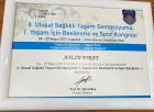 Uzm. Dyt. Aylin Fırat Diyetisyen sertifikası