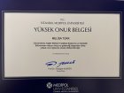 Dyt. Melisa Türk Diyetisyen sertifikası