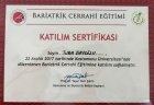 Dyt. Tuba Bayoğlu Diyetisyen sertifikası