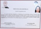 Uzm. Dr. Ayşegül Baltacı Fiziksel Tıp ve Rehabilitasyon sertifikası