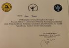 Uzm. Kl. Psk. Sena Yunus Tozan Psikoloji sertifikası