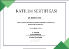 Dyt. Berna İnci Diyetisyen sertifikası