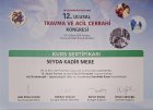 Op. Dr. S.Kadir Meke Genel Cerrahi sertifikası