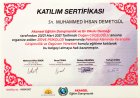 Psk. Muhammed İhsan Demetgül Psikoloji sertifikası