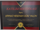 Uzm. Dr. Şehnaz Neslihan Gürz Yalçın Psikiyatri sertifikası