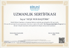 Psk. Dan. Ayşenur Baştürk Taş Psikolojik Danışman sertifikası