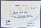 Psk. Beyza Dokumacı Psikoloji sertifikası