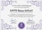 Psk. Bensu Donat Psikoloji sertifikası