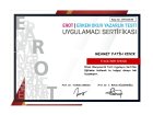 Uzm. Dr. Mehmet Fatih Kınık Çocuk ve Ergen Psikiyatristi sertifikası