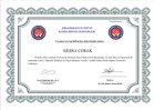Uzm. Kl. Psk. Büşra Çorak Psikoloji sertifikası