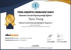 Dyt. Yaren Tireng Diyetisyen sertifikası