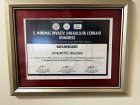 Op. Dr. Nur Betül Tekiner Kadın Hastalıkları ve Doğum sertifikası