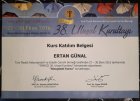 Op. Dr. Ertan Günal Plastik Rekonstrüktif ve Estetik Cerrahi sertifikası