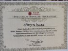 Op. Dr. Gökçen İlhan Kadın Hastalıkları ve Doğum sertifikası