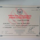 Aile Danışmanı Ceyda Yücetürk Aile Danışmanı sertifikası