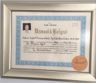 Uzm. Dr. Vildan Öğüt Çatak Dahiliye - İç Hastalıkları sertifikası